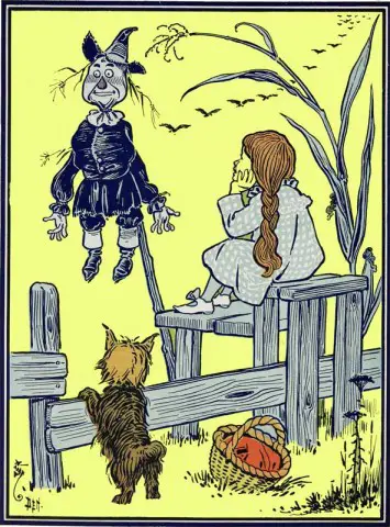 Chapter 3, Wizard of Oz, How Dorothy Saved the Scarecrow